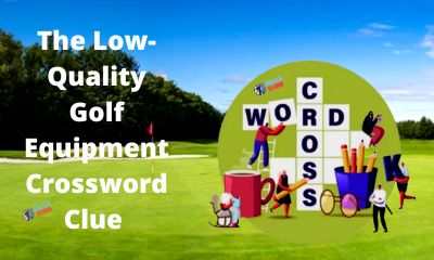 It is the featured photo of the low-quality golf equipment crossword clue with its' answer.