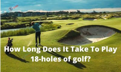 Here you see the picture of an 18 holes golf course, and this article you find the golf round time
