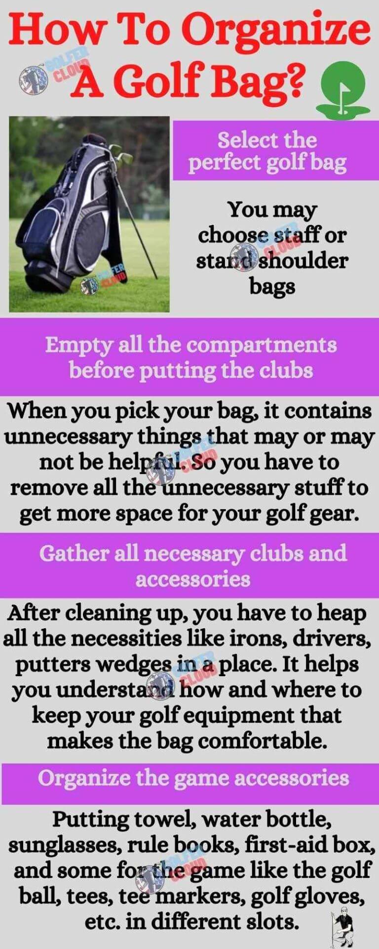 How To Organize A Golf Bag? Trendy Tips For Golfers