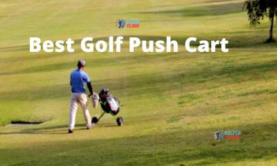 It is the featured image for the best golf push cart reviews.