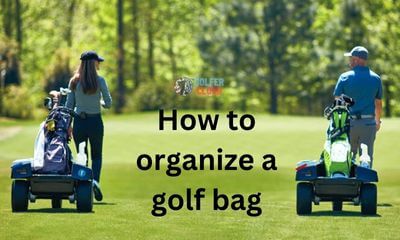 Knowing of how to organize a golf bag helps the players to swing comfortably throughout the golfing session.