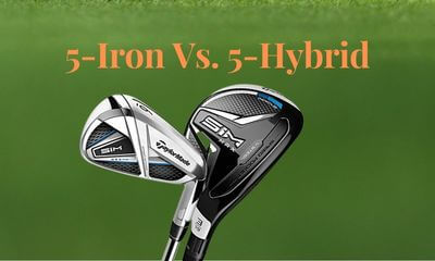 This is the image of 5-Iron vs. 5-Hybrid Golf Club.