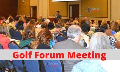 In this image, you can see that the golf forum members gather for deciding most recent golf news and also useful tricks for the golf enthusiasts.