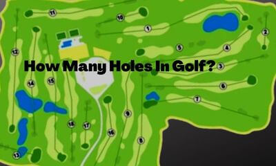 In this image you can see how many holes in golf used for build up the entire course area.