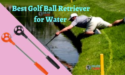In this picture, you can see how to rescue lost balls using the best golf ball retriever.
