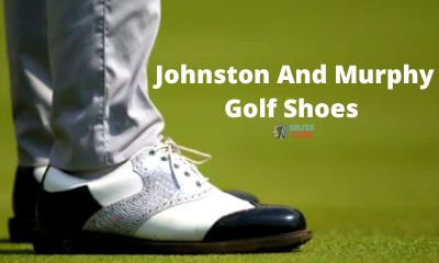 It is an image of Johnston and Murphy Golf Shoes.