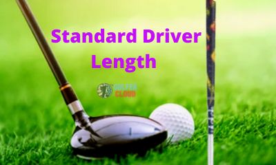 The image is the representative of standard driver length and how to measure the driver shaft length.ve