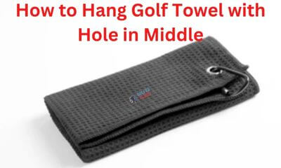 All golfers must know how to hang golf towel with hole in middle to keep it usable for a long period.
