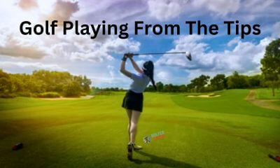 Golf playing from the tips is a special swing style that can be helpful for many golfers