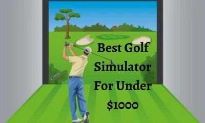 The best golf simulator for under $1000 will be a great training aid for beginner golfers in improving their swing capabilities.